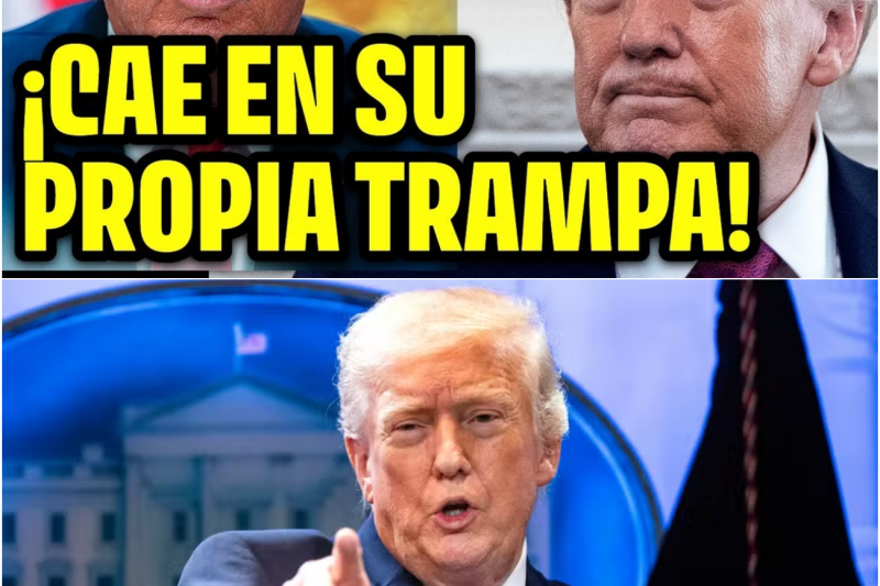 CAOS EN LA CASA BLANCA: ENTRE PASAPORTES CON LA CARA DE TRUMP, PERSECUCIONES POLÍTICAS Y UNA ECONOMÍA EN LLAMAS