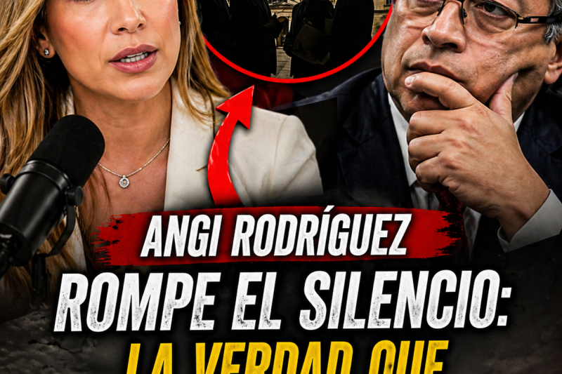 Angi Rodríguez rompe el silencio: El aterrador complot de corrupción y persecución en la Casa de Nariño que sacude a Colombia