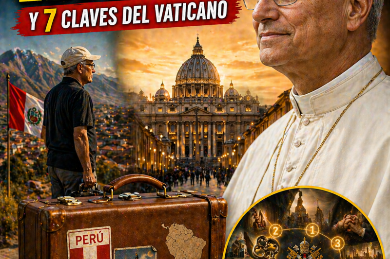 Del Perú a Roma: La “Maleta” de León XIV y 7 CLAVES QUE LATEN EN EL VATICANO