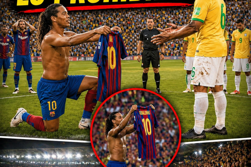 Ronaldinho hizo algo prohibido en un derbi — 80.000 personas se pusieron de pie