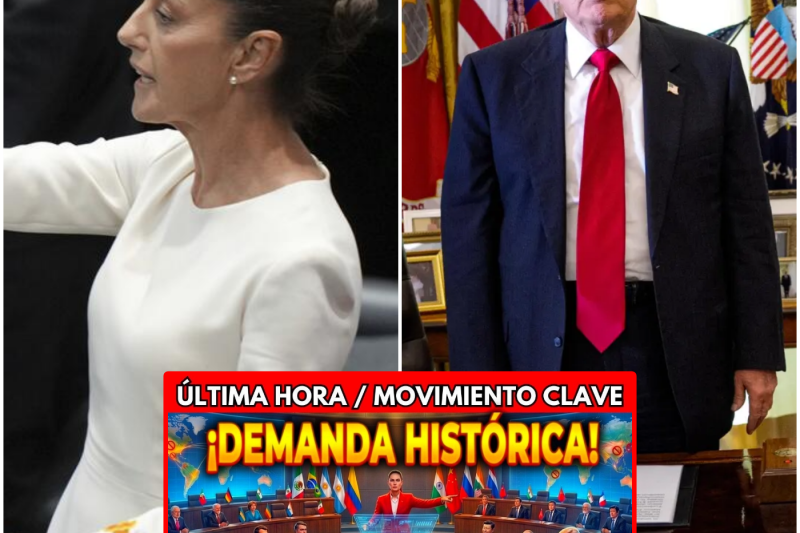 El Jaque Mate de México: Claudia Sheinbaum Lidera a 120 Naciones en una Demanda Histórica que Pone a Trump de Rodillas