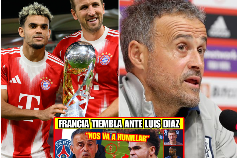 ¡Pánico en París! Luis Enrique se rinde ante la “pesadilla” Luis Díaz y el PSG tiembla ante el poder del colombiano en la Champions