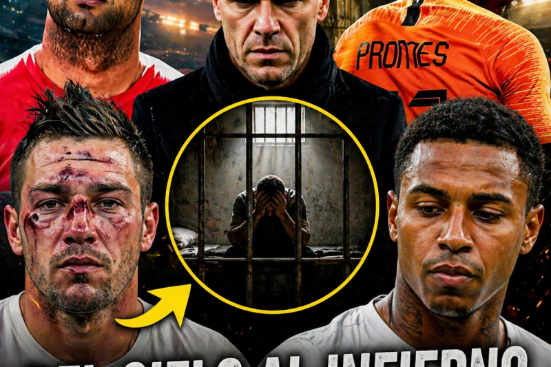 Del Cielo al Infierno: 5 Futbolistas de Élite que Destruyeron sus Vidas y Terminaron en el Abismo de la Cárcel