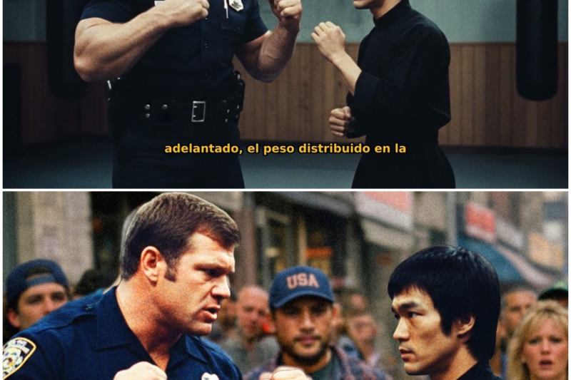 Un policía de 156 kilos agarró a Bruce Lee delante de una multitud: “¡Inténtalo… Te Reto!”