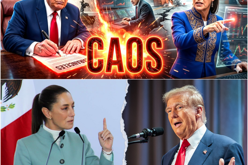 Guerra Económica en Norteamérica: El Caos Estalla y México Lanza su Mayor Desafío contra el Bloqueo Arancelario de Washington