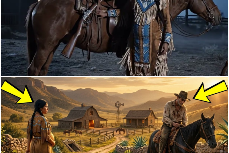 La apache embarazada ayudó a un ranchero enfermo… pero lo que halló en su rancho escondía un secreto