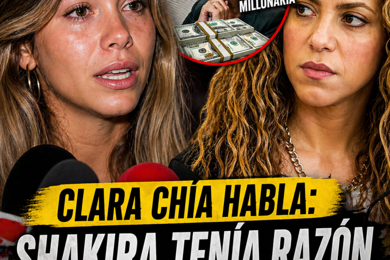 CLARA CHÍA ROMPE EL SILENCIO, SHAKIRA TENÍA RAZÓN Y LA MADRE DE PIQUÉ INTENTA CALLARLA CON MILLONES