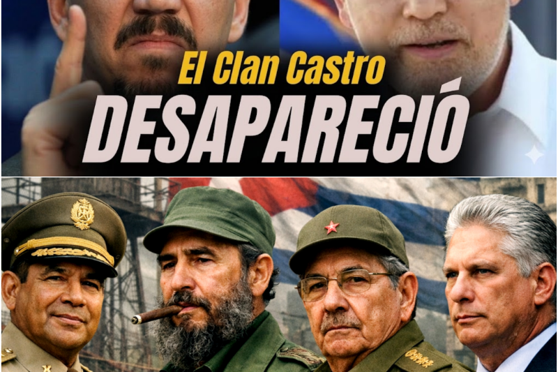 El Vuelo Secreto de los Herederos: ¿Qué Negocia el Clan Castro a Espaldas de una Cuba en Agonía?