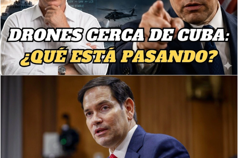 Drones Estadounidenses Acechan Cuba y un Mensajero Secreto del Régimen Busca a Trump: El Colapso de una Dictadura en Silencio