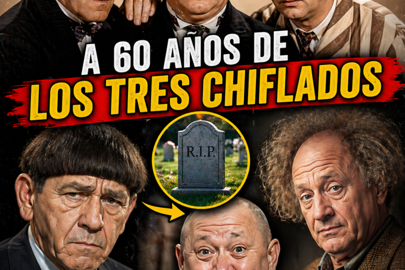 Tras las Risas y el Caos: La Verdadera y Melancólica Historia de Los Tres Chiflados a 60 Años de su Legado