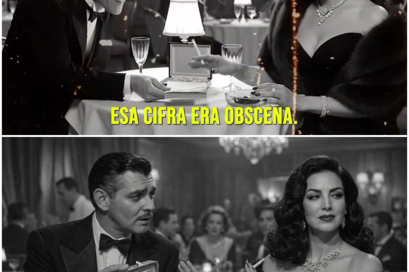 Cuando Clark Gable intentó comprar el amor de María Félix — Su respuesta fue devastadora