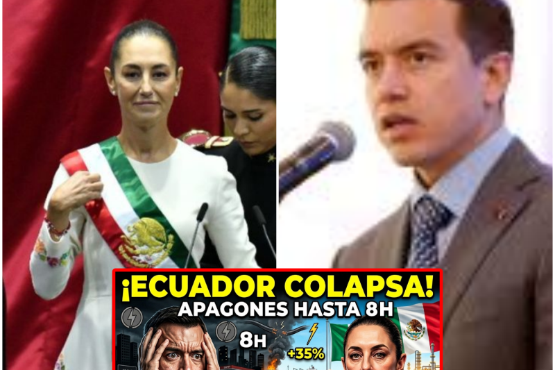 México impone su soberanía: Ecuador al borde del colapso energético mientras Daniel Noboa suplica el levantamiento de sanciones