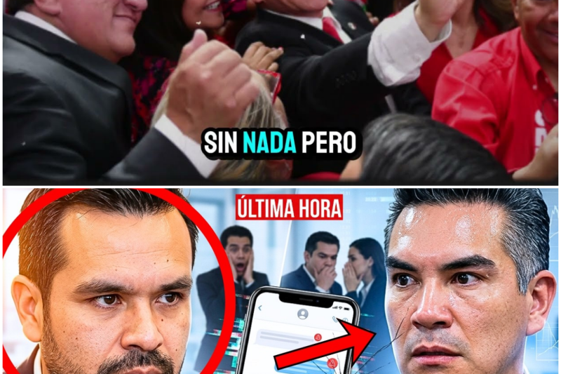 Jorge Álvarez Máynez FILTRA Chat donde Alito Pide Sobornos… el Pantallazo PARALIZA
