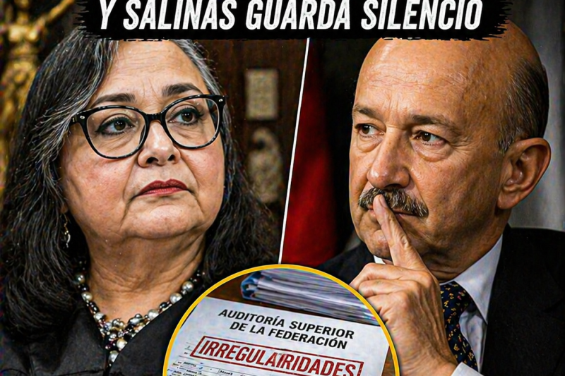 LA AUDITORÍA QUE ATRAPÓ A NORMA PIÑA Y EL SILENCIO CON EL QUE SALINAS RESPONDIÓ