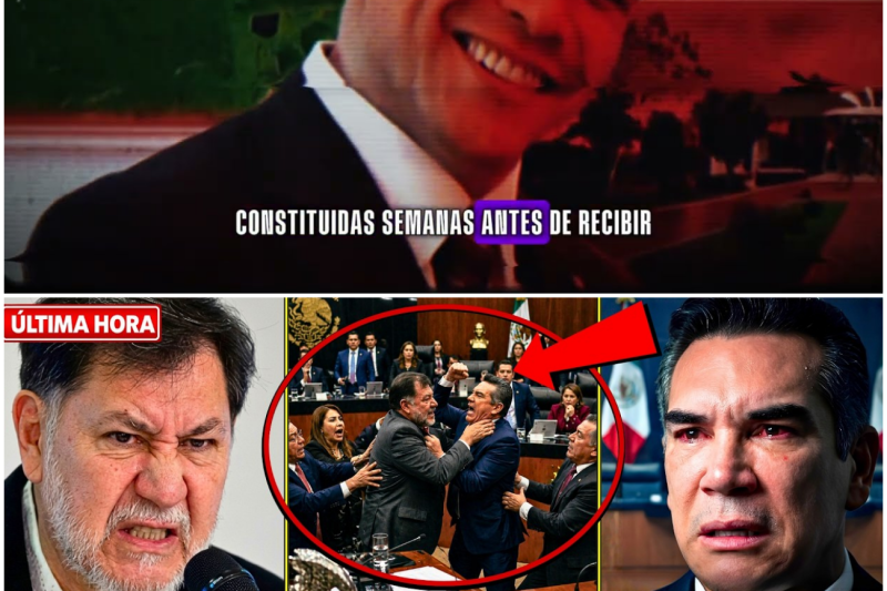 HACE 1 MINUTO: Noroña EXPONE las 23 Propiedades de Alito que NUNCA Declaró ante el SENADO