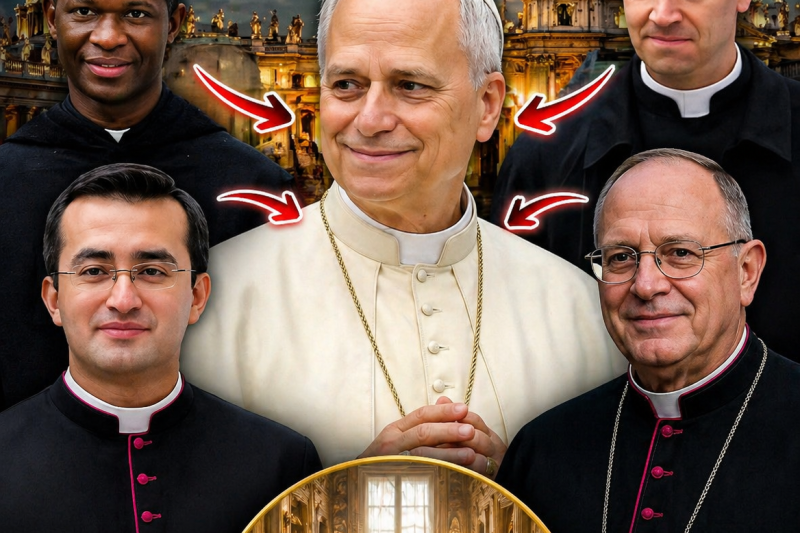 Los Cuatro Guardianes de León XIV: El Círculo Íntimo que Sostiene el Corazón de la Iglesia Global