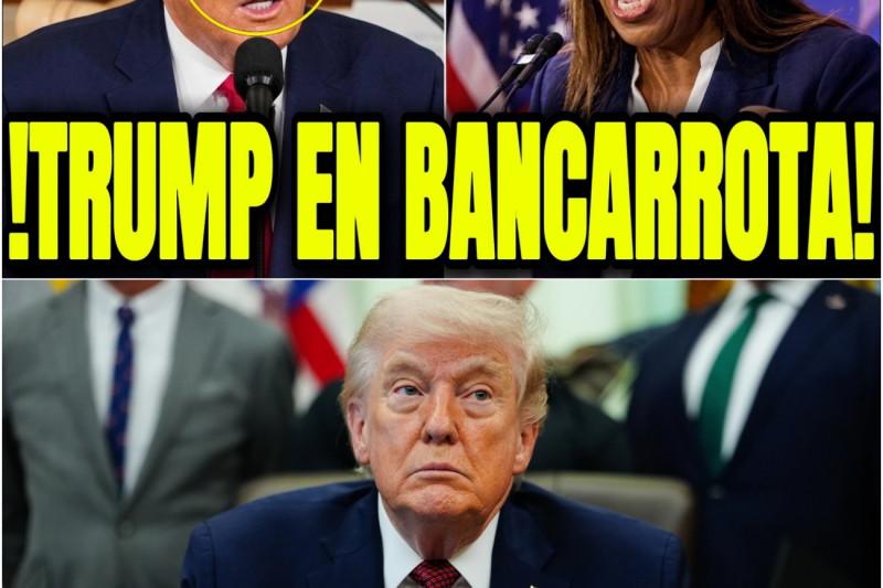 EL DESMORONAMIENTO DEL IMPERIO: CÓMO EL CASTILLO DE NAIPES DE DONALD TRUMP COLAPSA ANTE LA CRISIS DE LOS 464 MILLONES