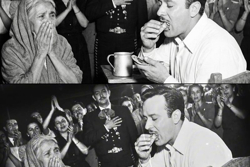 Pedro Infante vio humillar a una anciana — lo que hizo esa noche nadie lo olvidó