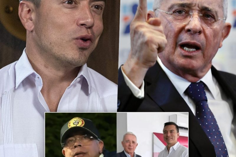 ¡CONSPIRACIÓN EN LA SOMBRA! El Misterioso Vínculo entre Álvaro Uribe, Daniel Noboa y una Crisis Internacional a Punto de Estallar