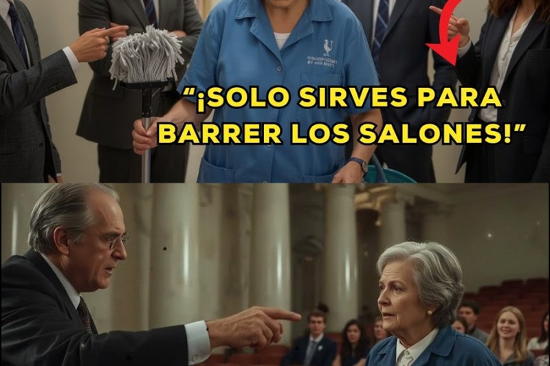 HUMILLARON a la barrendera de la universidad… sin saber que ERA LA NUEVA RECTORA