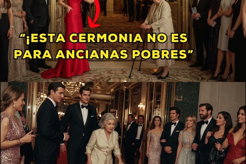 HUMILLARON a una ANCIANA en la GALA… sin saber que ERA LA FUNDADORA DEL PREMIO