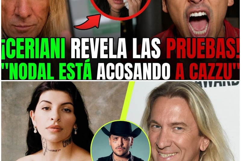 Obsesión, Vigilancia y Escándalo: El Perturbador Acoso de Christian Nodal Hacia Cazzu que Hace Temblar a la Dinastía Aguilar