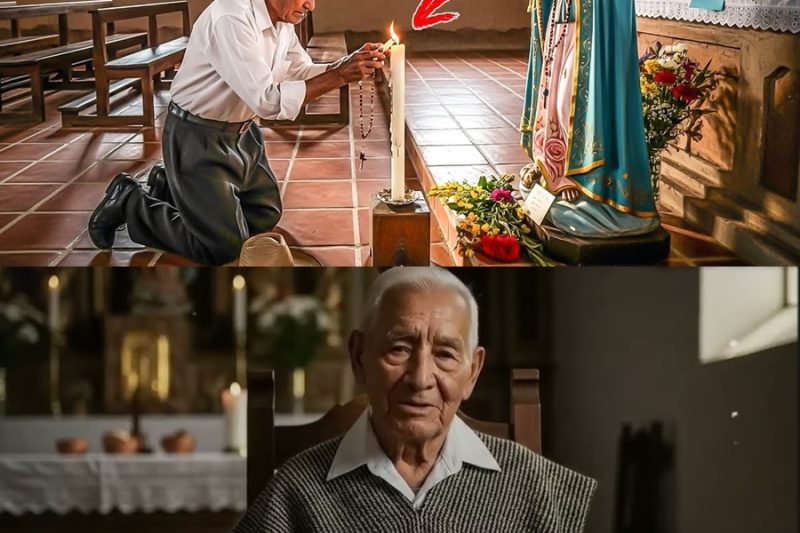 Él rezó ante la Virgen por su nieta perdida… y al día siguiente, todo el pueblo salió a buscarla.