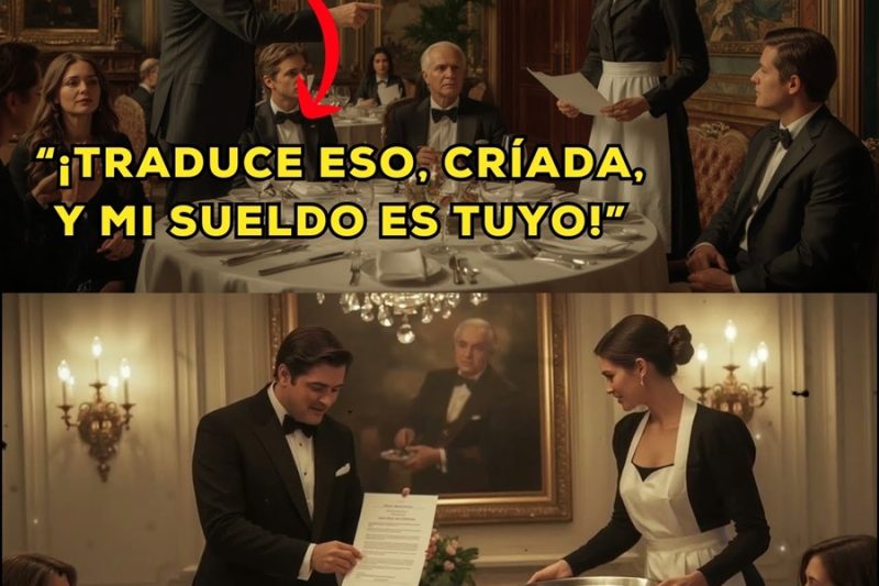 Millonario HUMILLA a su sirvienta… y ella lo deja en RIDÍCULO frente a todos