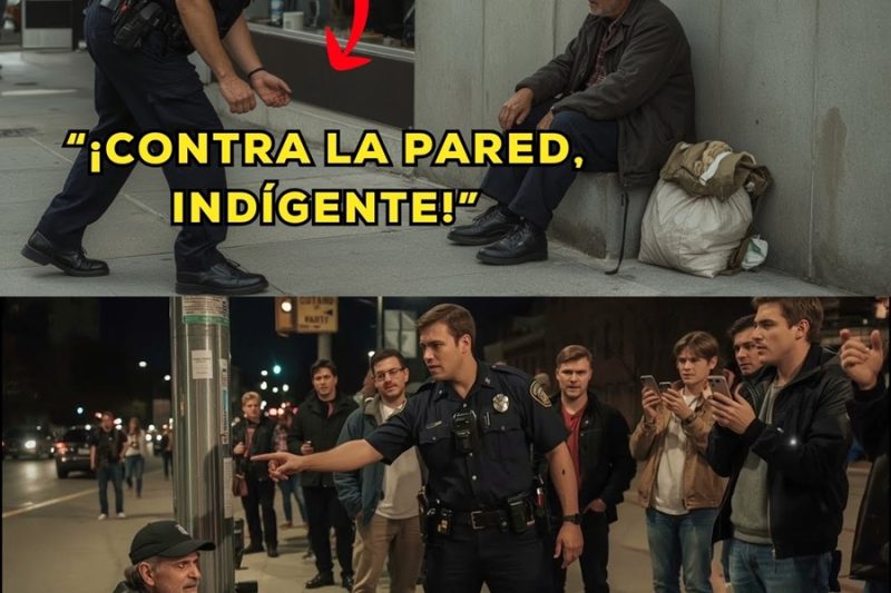 Policía HUMILLA a un vagabundo… SIN saber que era su EX INSTRUCTOR