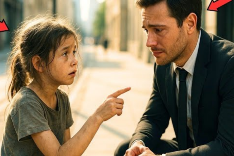 ​”ERES EL HOMBRE DE LA FOTO DE MI MAMÁ” — DIJO LA NIÑA MENDIGA AL MILLONARIO, QUE SE ECHÓ A LLORAR..