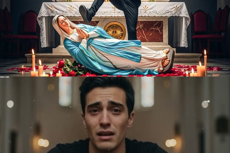 El hijo ateo destruyó el altar de la Virgen… y ocurrió un milagro que sorprendió a todos 