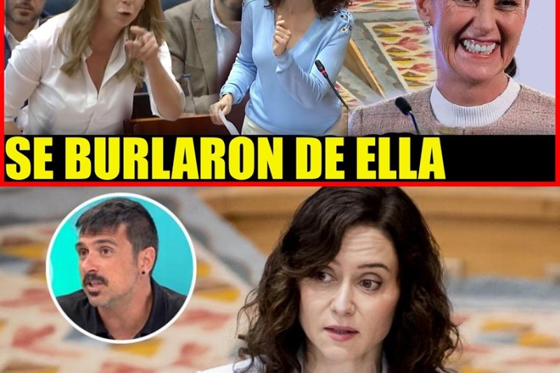 Humillación Internacional: Isabel Díaz Ayuso es Exhibida en España tras Atacar a México con Furia e Ignorancia Histórica