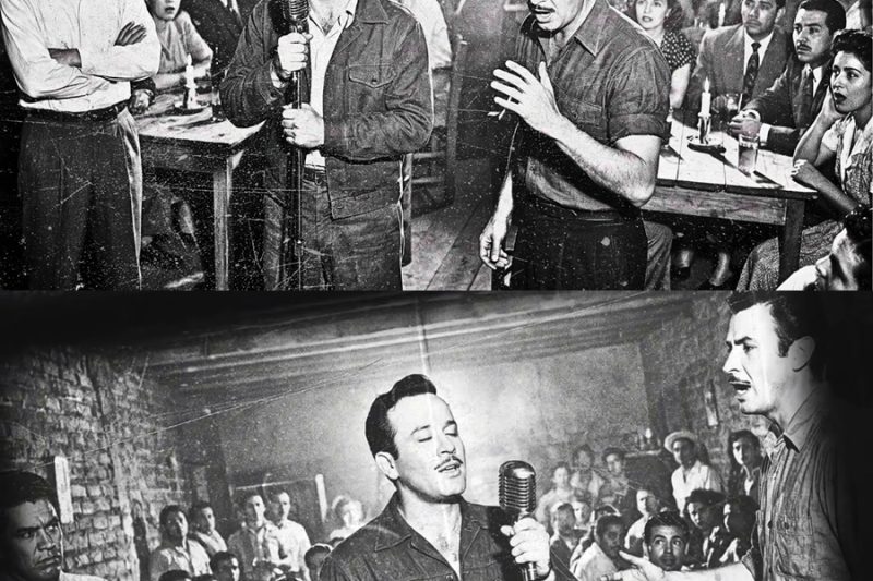 Le dijo a Antonio Aguilar “Si sabes cantar Amorcito Corazón, sube” — Pero Pedro Infante lo oyó todo