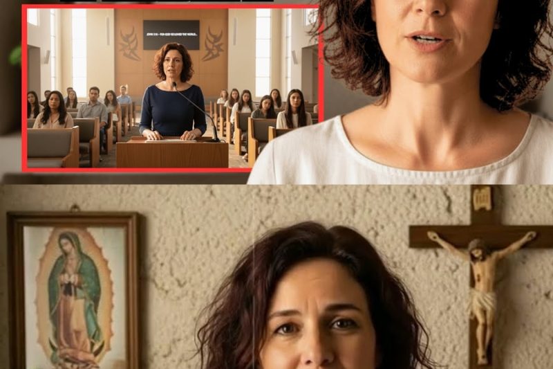 RELATO INCREÍBLE: Pastora evangélica abandona púlpito ante 500 fieles gritando “¡Soy Católica!”