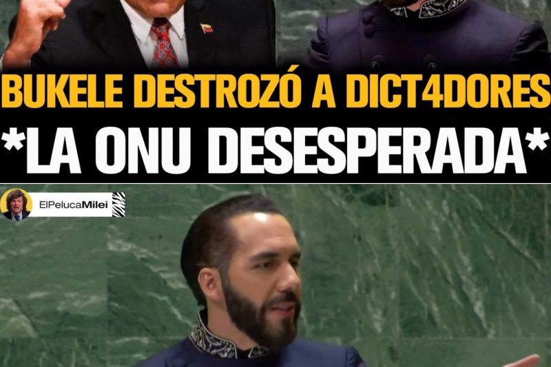 El Salvador ante la ONU: El contundente discurso de Nayib Bukele que alerta sobre la decadencia de Occidente y el fin del mundo libre