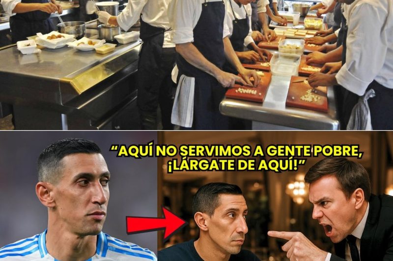 Mesero insultó a Di María en un restaurante de lujo, sin saber que era el dueño del restaurante!