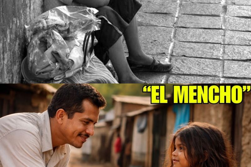 Una niña de la calle le pide comida al ‘MENCHO’ y ¡su respuesta conmueve a todos!