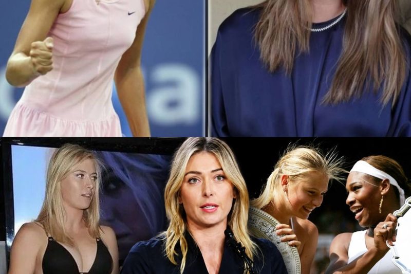 El fin de la diosa del tenis: El secreto de Sharapova sale a la luz.