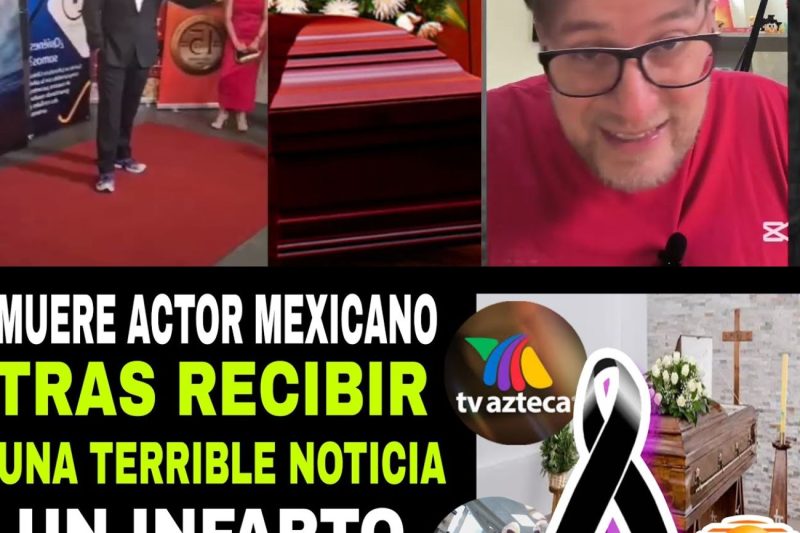 El dolor detras del escenario: Fallece el actor mexicano Edgar Frias a meses de perder a su hijo por leucemia