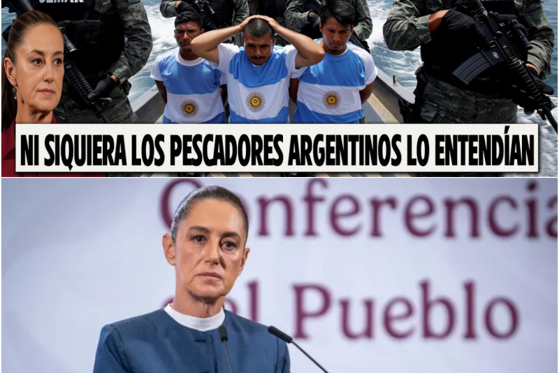 México impone su autoridad: Captura de pescadores argentinos desata un huracán diplomático y el rechazo de Estados Unidos a las peticiones de Milei