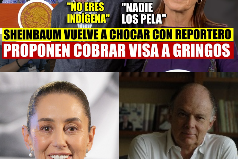¡No Creen en los Mexicanos!: Sheinbaum Estalla contra Krauze, Defiende el Orgullo Indígena y Lanza una Feroz Crítica a la Oposición