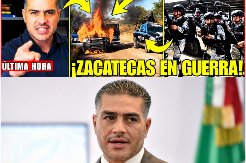 ¡HARFUCH ATACA TRAS EMBOSCADA a POLICIAS en ZACATECAS; 60 FUERZAS ESPECIALES REVIENTAN!