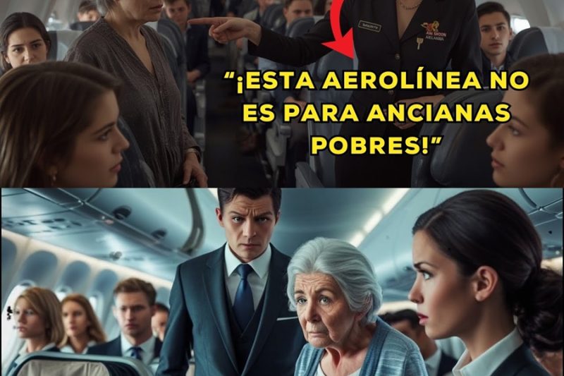Azafata HUMILLA a una señora HUMILDE… SIN saber que era la DUEÑA de la aerolínea