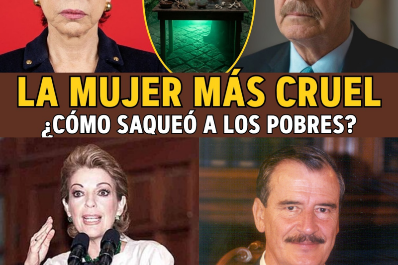 El Oscuro Legado de Marta Sahagún: Entre Hechizos, Poder y el Saqueo a los Más Pobres