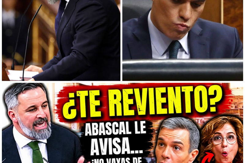 ¡Tensión Extrema en el Congreso! Abascal y Feijóo Acorralan a Sánchez con Duras Acusaciones de Cobardía, Corrupción y Abandono al Rey