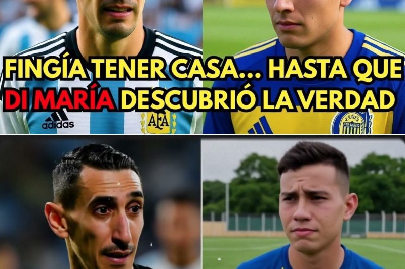 NADIE sabía dónde DORMÍA el Rosario SUB-20… hasta que DI MARÍA lo DESCUBRIÓ