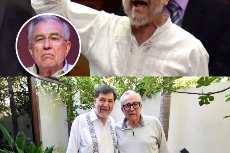 Fuego amigo en el Senado: Gerardo Fernández Noroña exige vigilar y restringir la movilidad de Rubén Rocha Moya ante el temor de una entrega a EE. UU.