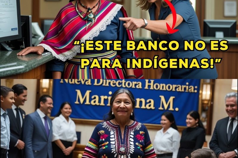 INDÍGENA es HUMILLADA en un banco… y lo termina COMPRANDO