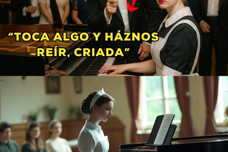 La OBLIGAN a tocar el piano para HUMILLARLA… pero en segundos se ARREPINTIÓ
