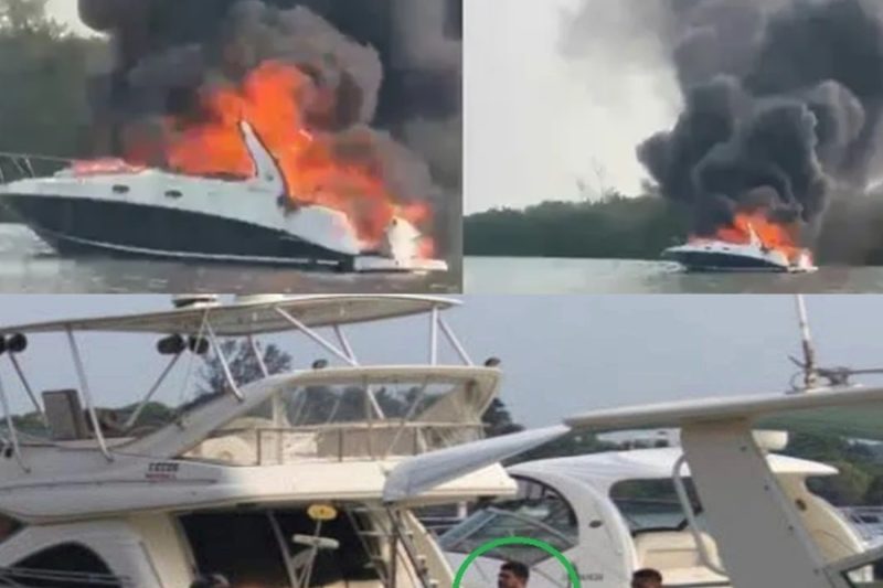 Siniestro en el estero: Explota un yate en zona exclusiva de Veracruz y desata tormenta política por presuntos vínculos de diputado de Morena
